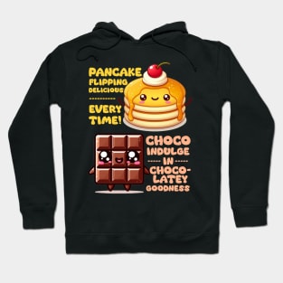 choco and pancake Hoodie